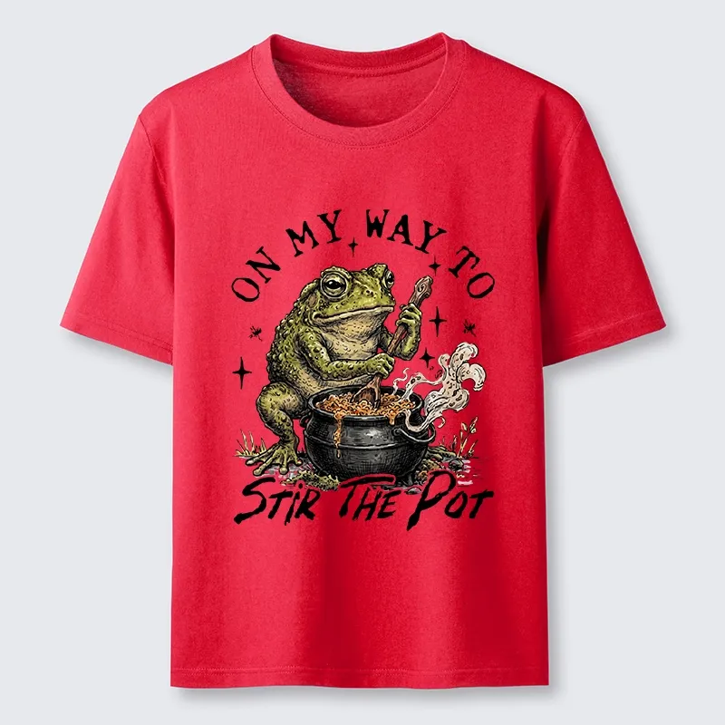 Tokyo-Tiger Frog On My Way To Stir The Pot Classic T-Shirt