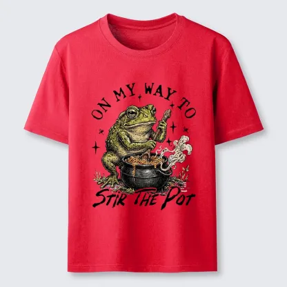 Tokyo-Tiger Frog On My Way To Stir The Pot Classic T-Shirt