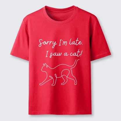 Tokyo-Tiger Funny Cat Lover Meme Line Art Classic T-Shirt