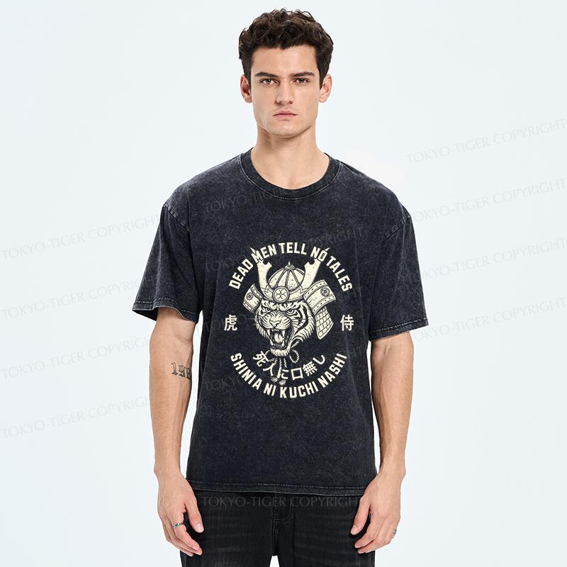 Tokyo-Tiger Tiger General Japan Washed T-Shirt