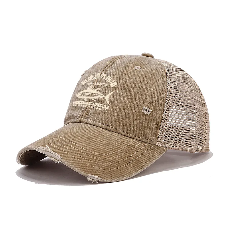 Tokyo-Tiger Japan Tsukiji Fish Market Trucker Cap