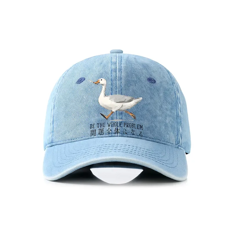 Tokyo-Tiger Running Stupid Goose Denim Cap