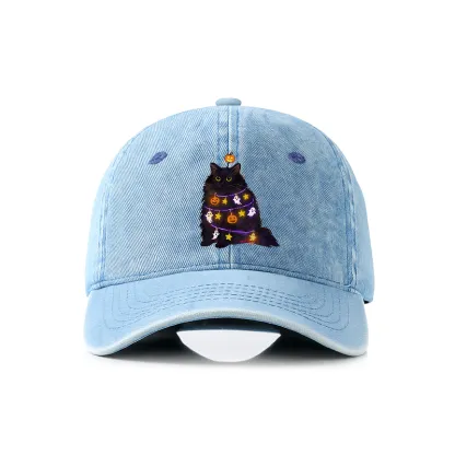 Tokyo-Tiger Halloween Cat Denim Cap