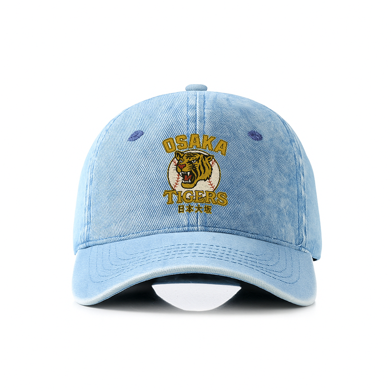 Tokyo-Tiger Funny Osaka Tigers Denim Cap