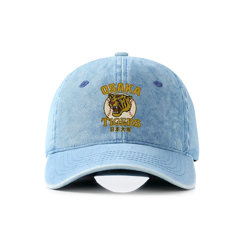 Tokyo-Tiger Funny Osaka Tigers Denim Cap