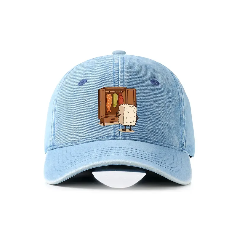 Tokyo-Tiger Sushi Pick Out Denim Cap