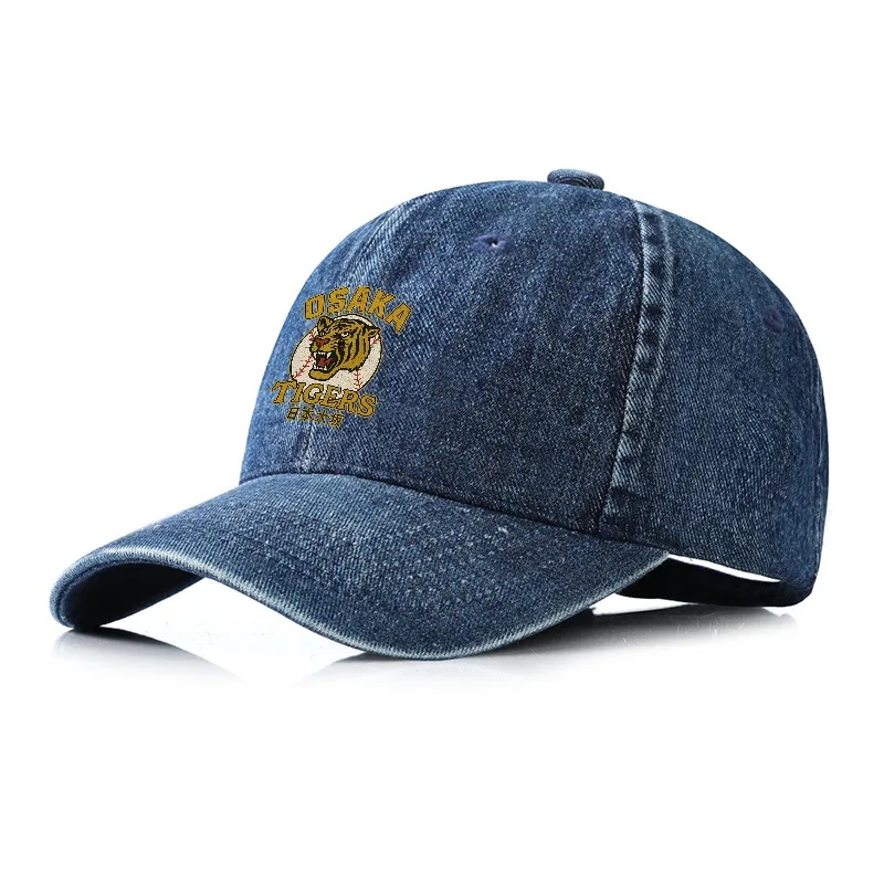 Tokyo-Tiger Funny Osaka Tigers Denim Cap