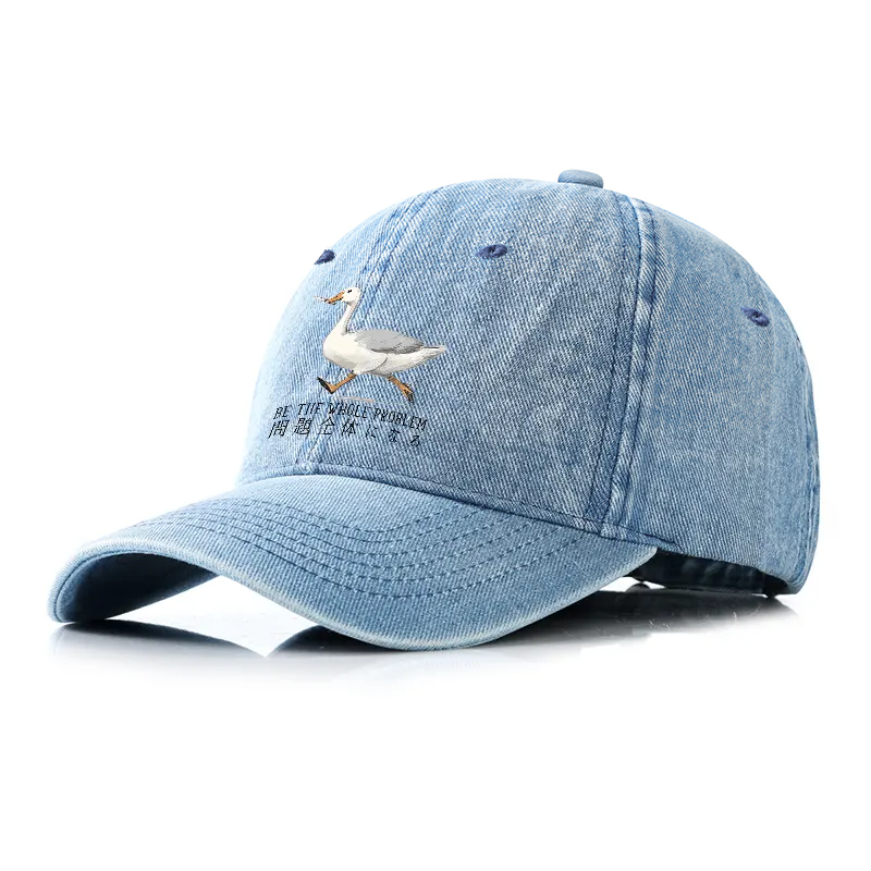 Tokyo-Tiger Running Stupid Goose Denim Cap