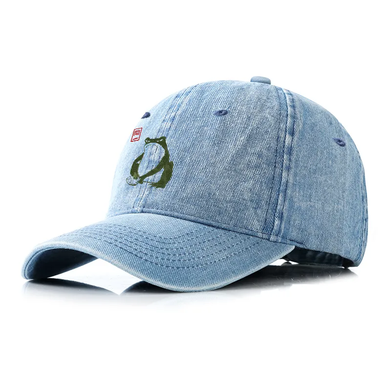 Tokyo-Tiger Osaka Japanese Cities Denim Cap