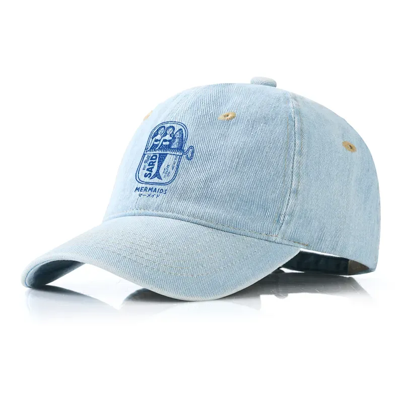 Tokyo-Tiger Mermaid Can Denim Cap