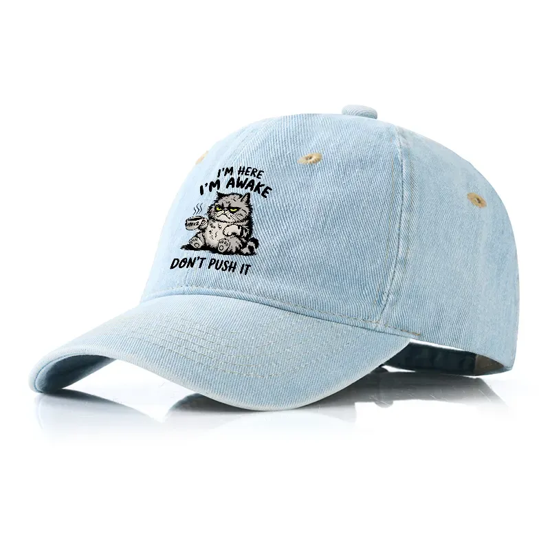 Tokyo-Tiger Tired Cat   Denim Cap