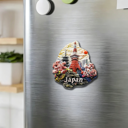 Tokyo-Tiger Tokyo Tower Fridge Magnet