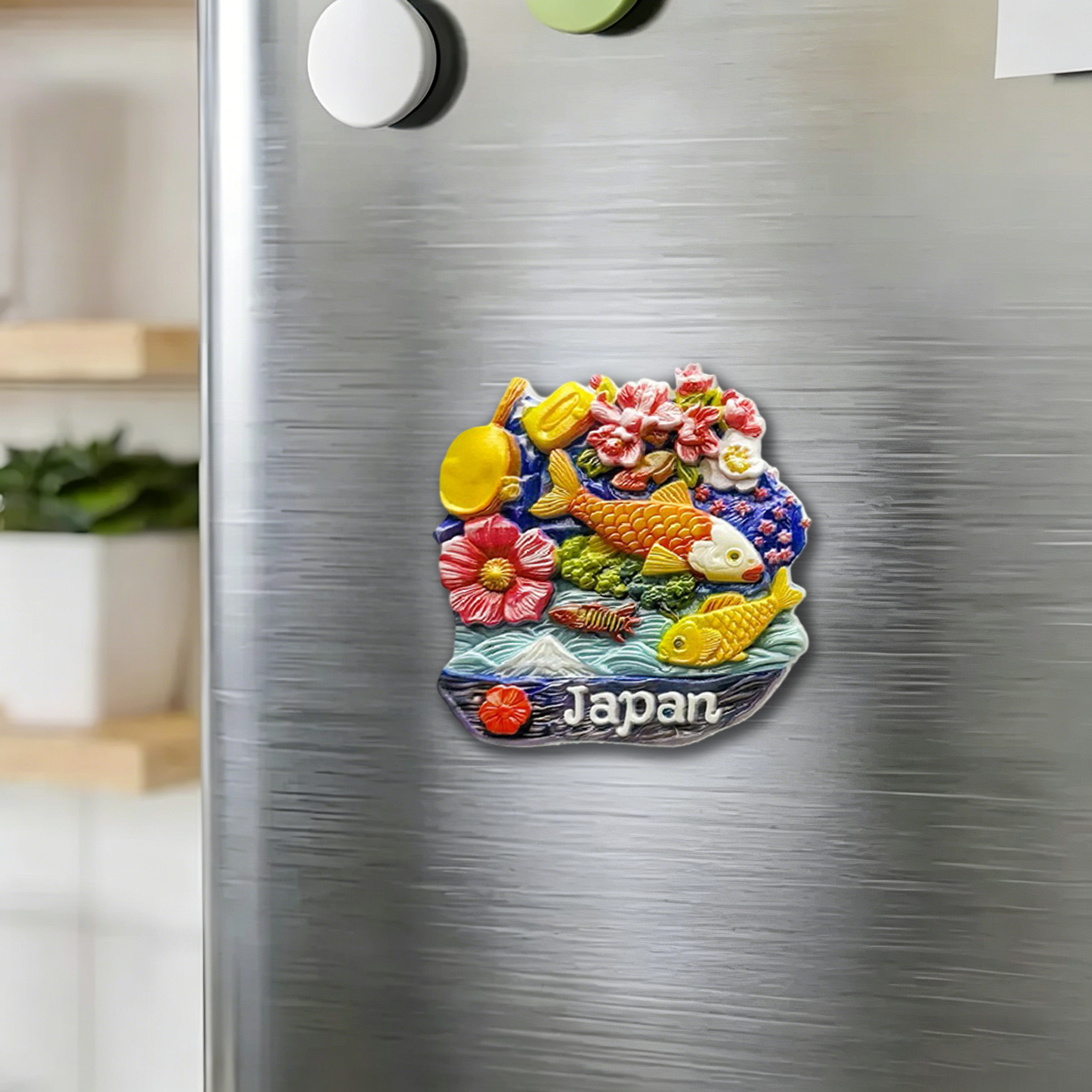 Tokyo-Tiger Japanese Koi Fridge Magnet