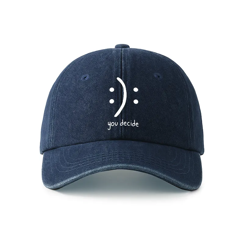 Tokyo-Tiger Laugh Or Sad Denim Cap