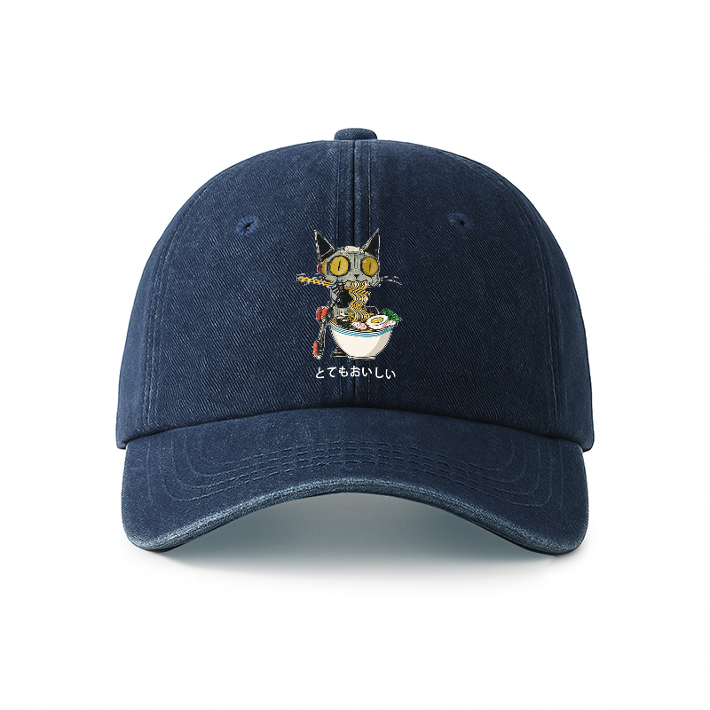 Tokyo-TigerRamen Lover Robot Denim Cap