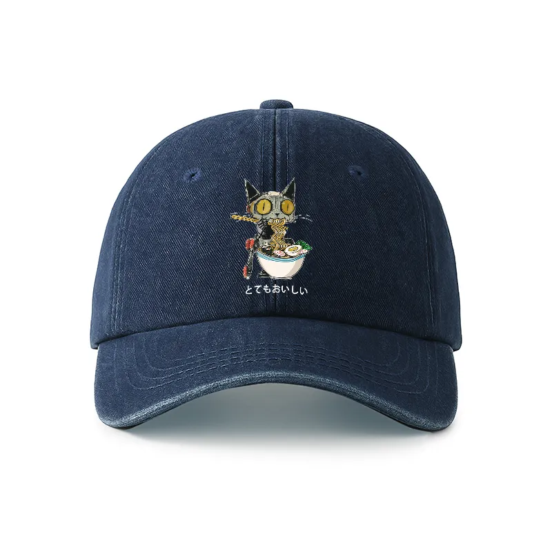 Tokyo-TigerRamen Lover Robot Denim Cap