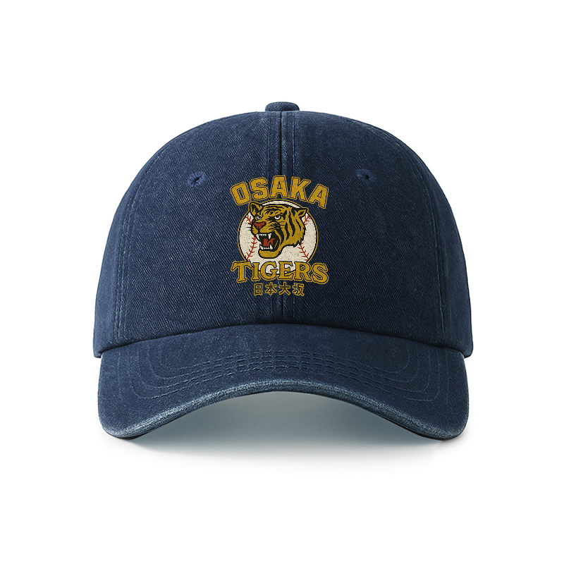 Tokyo-Tiger Funny Osaka Tigers Denim Cap