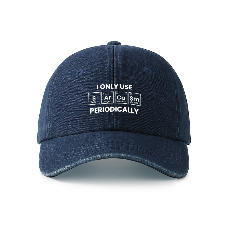 Tokyo-Tiger Interesting Chemical Elements Denim Cap