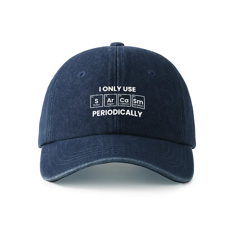 Tokyo-Tiger Interesting Chemical Elements Denim Cap