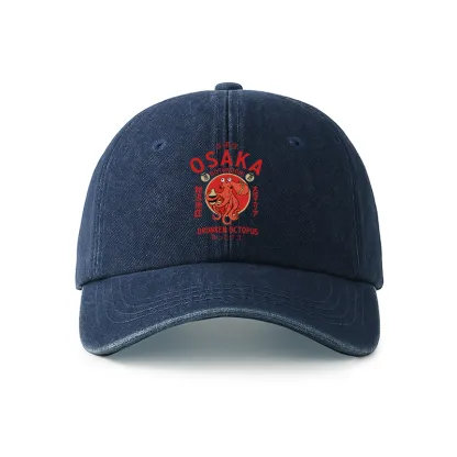 Tokyo-Tiger Drunken Octopus Japan Denim Cap
