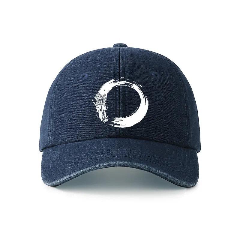 Tokyo-Tiger Dragon's Circle Denim Cap