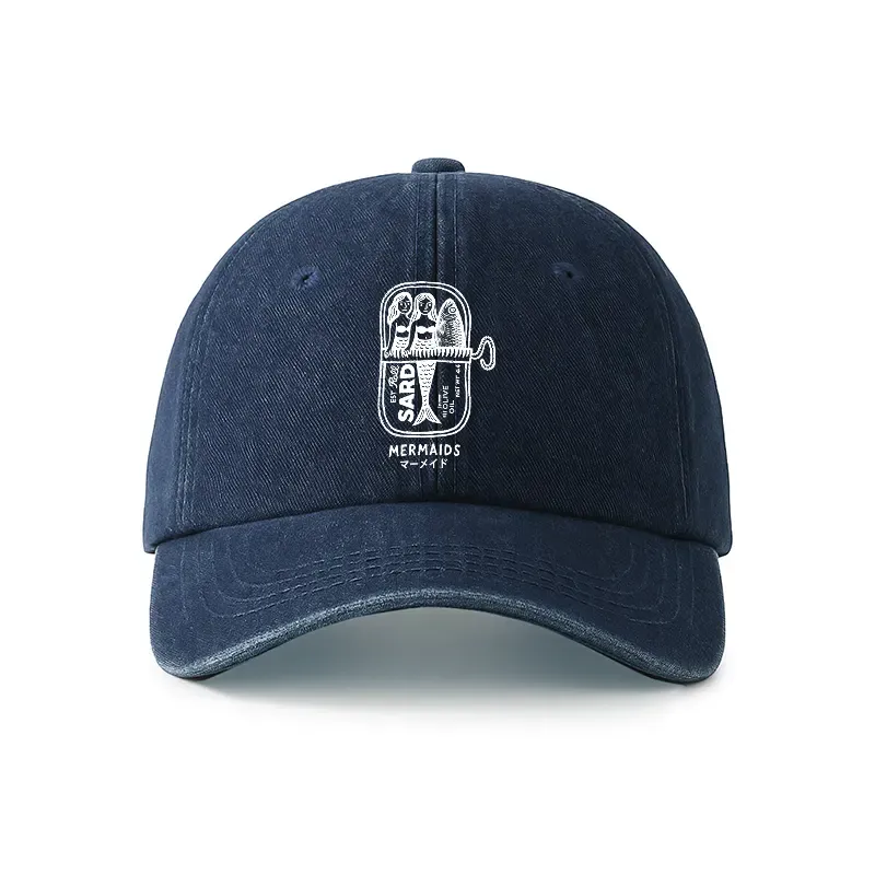 Tokyo-Tiger Mermaid Can Denim Cap