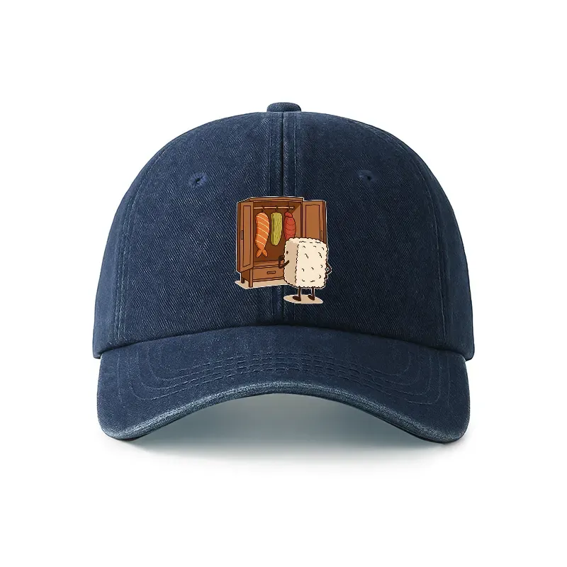Tokyo-Tiger Sushi Pick Out  Denim Cap