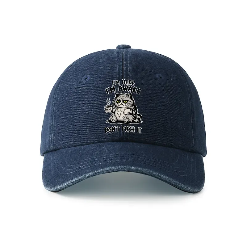 Tokyo-Tiger Tired Cat   Denim Cap