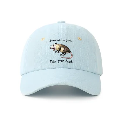 Tokyo-Tiger Possum Playing Dead Denim Cap