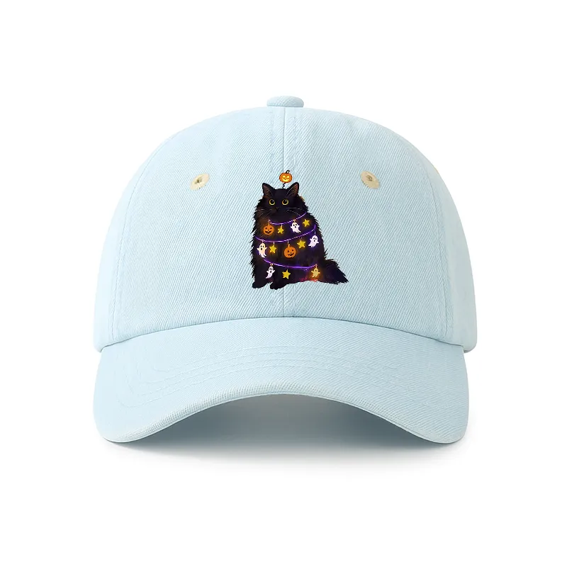 Tokyo-Tiger Halloween Cat Denim Cap
