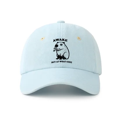 Tokyo-Tiger Smoking Capybara Denim Cap