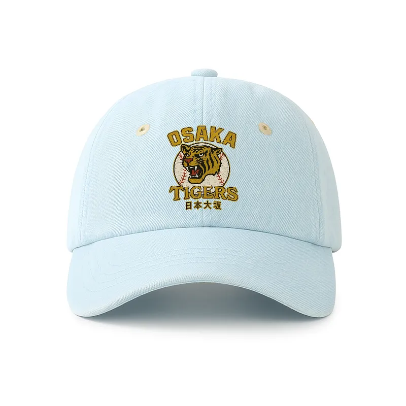 Tokyo-Tiger Funny Osaka Tigers Denim Cap