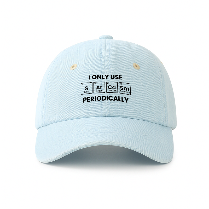 Tokyo-Tiger Interesting Chemical Elements Denim Cap