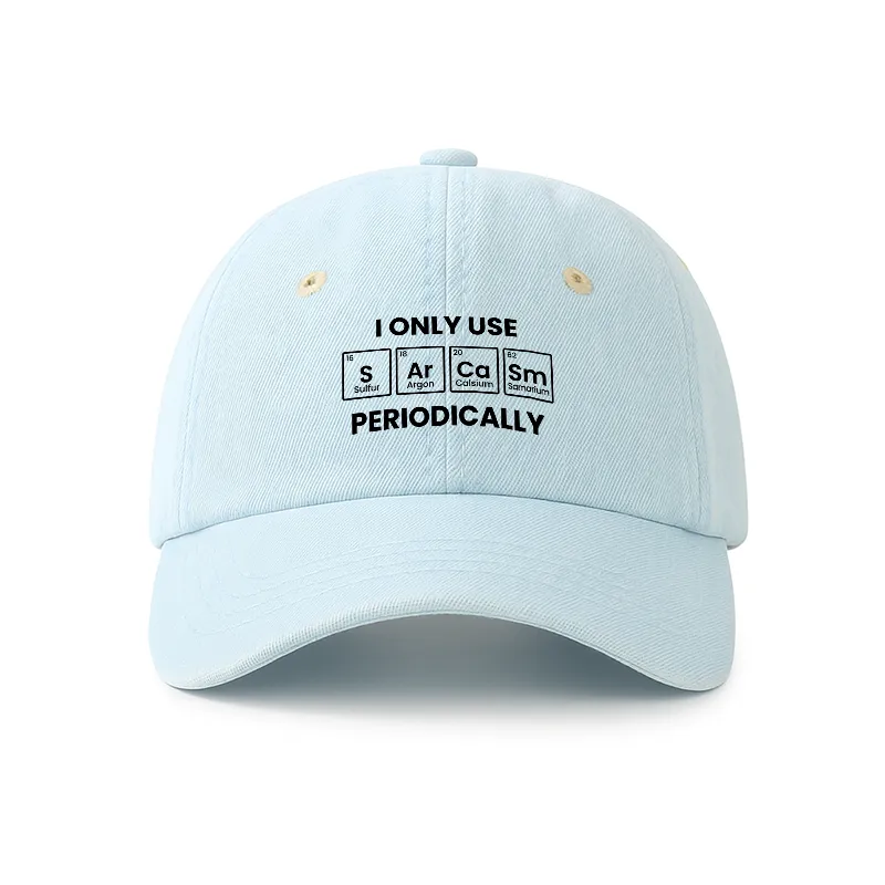 Tokyo-Tiger Interesting Chemical Elements Denim Cap