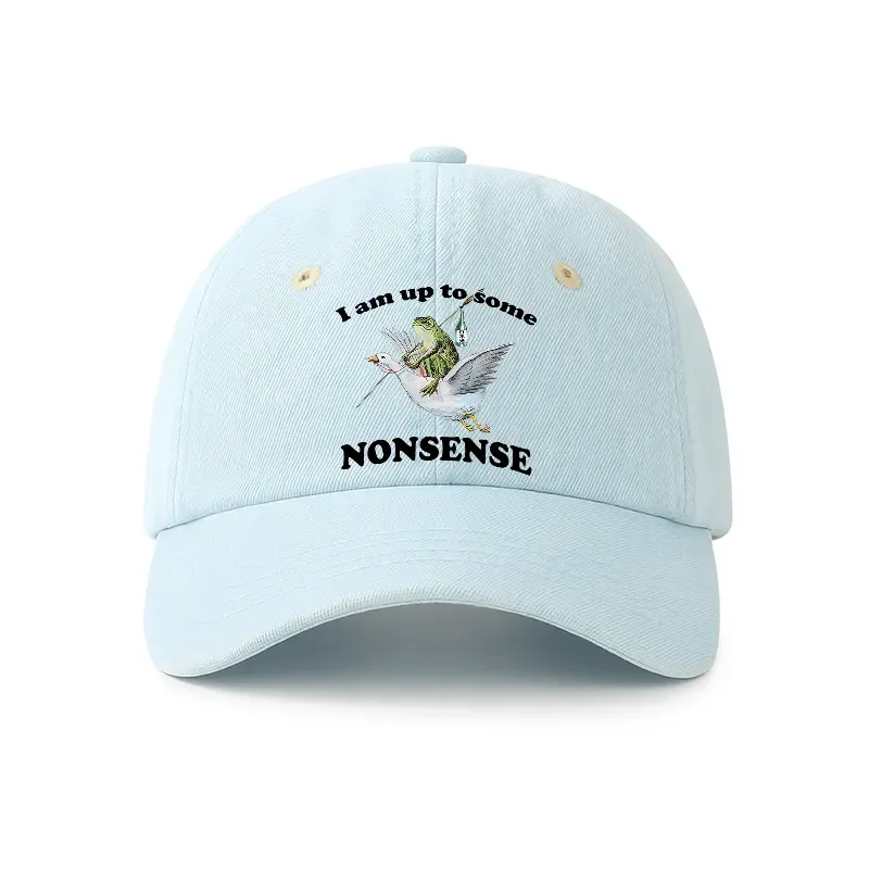Tokyo-Tiger Frog Riding A Goose Denim Cap
