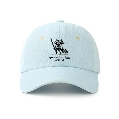 Tokyo-Tiger Focused Samurai Raccoon Denim Cap
