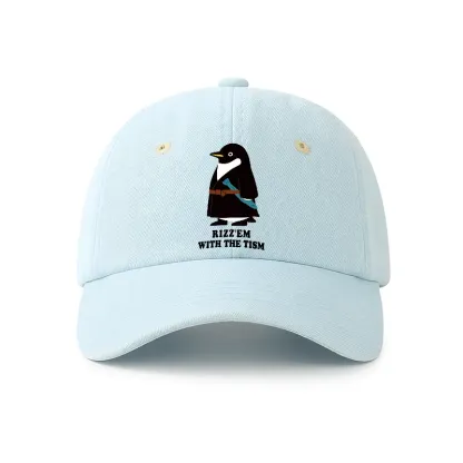 Tokyo-Tiger Rizz'Em With The Tism Denim Cap