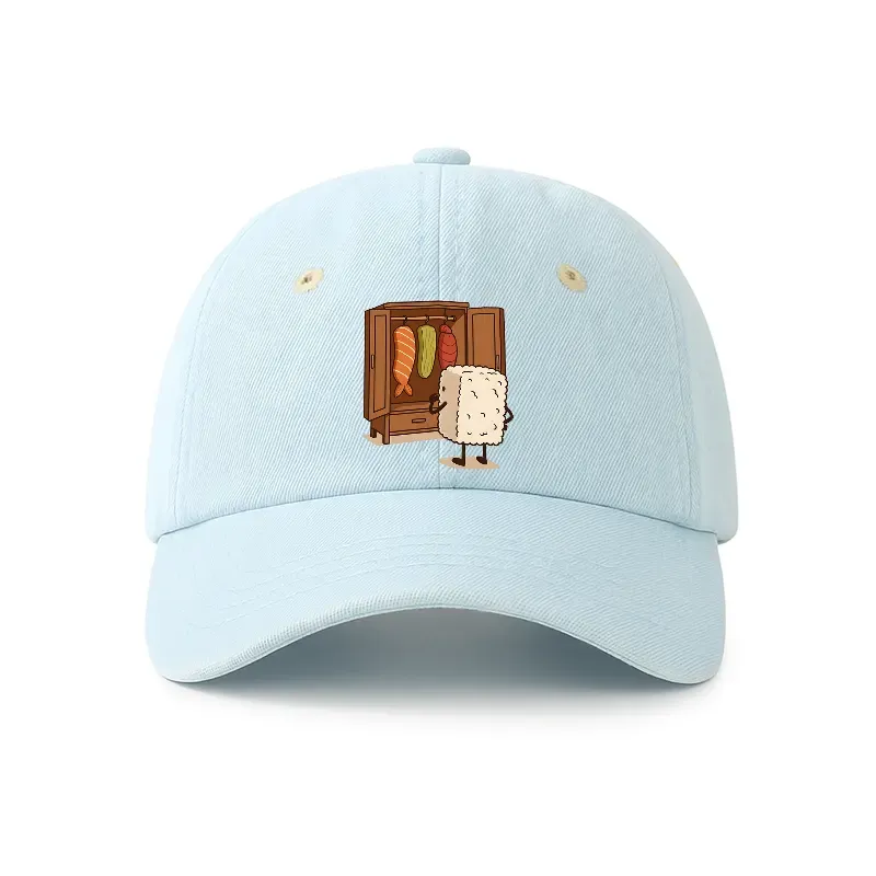 Tokyo-Tiger Sushi Pick Out  Denim Cap