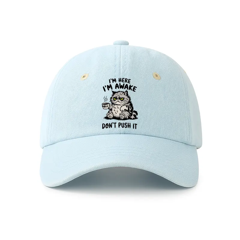 Tokyo-Tiger Tired Cat   Denim Cap