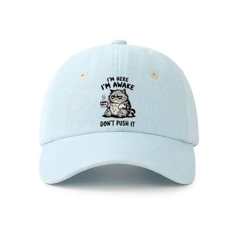 Tokyo-Tiger Tired Cat   Denim Cap