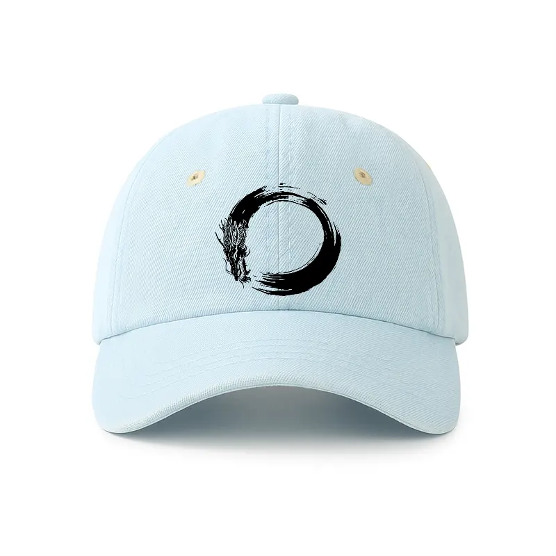 Tokyo-Tiger Dragon's Circle Denim Cap