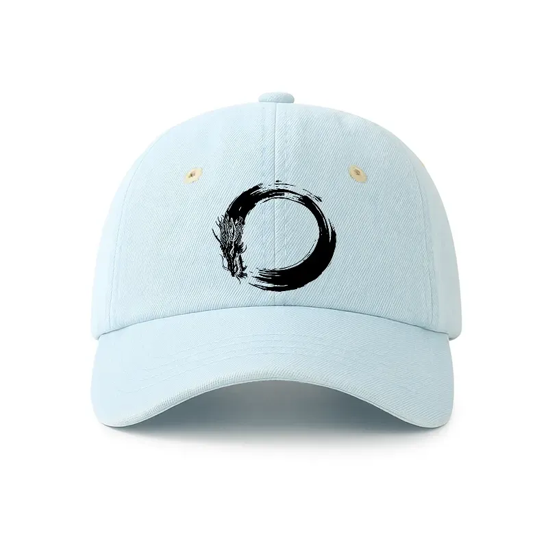 Tokyo-Tiger Dragon's Circle Denim Cap