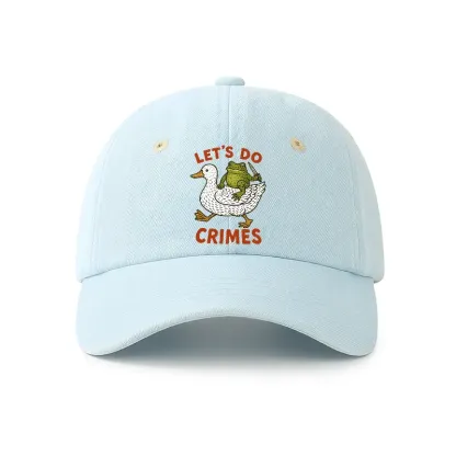 Tokyo-Tiger Frog Ready To Commit Crime Denim Cap