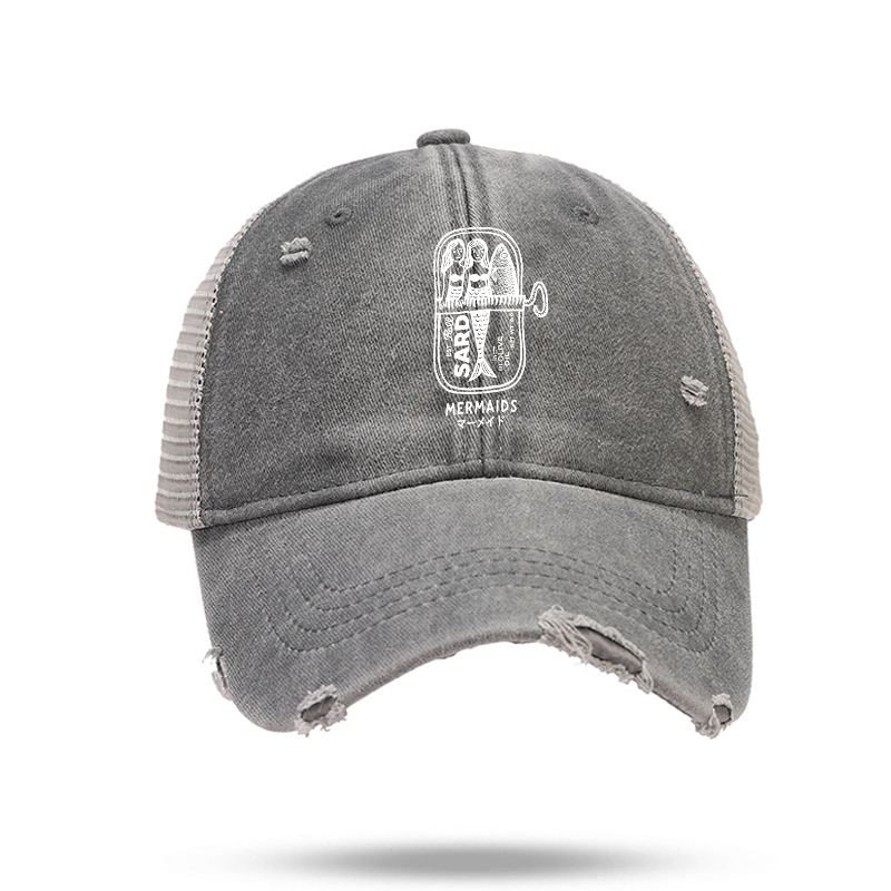 Tokyo-Tiger Mermaid Can Trucker Cap