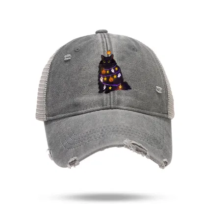 Tokyo-Tiger Halloween Cat Trucker Cap