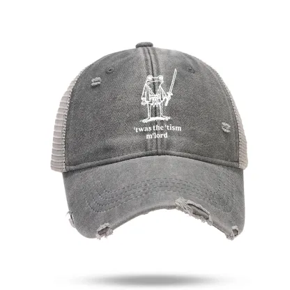 Tokyo-Tiger Focused Samurai Frog Trucker Cap