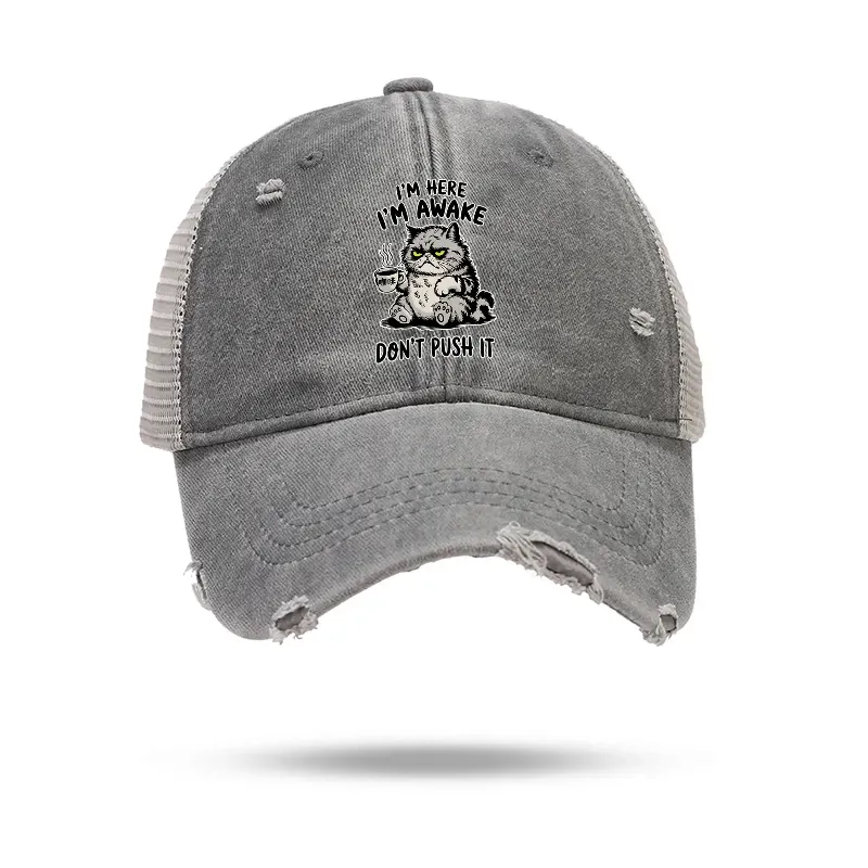 Tokyo-Tiger Tired Cat Trucker Cap Sale