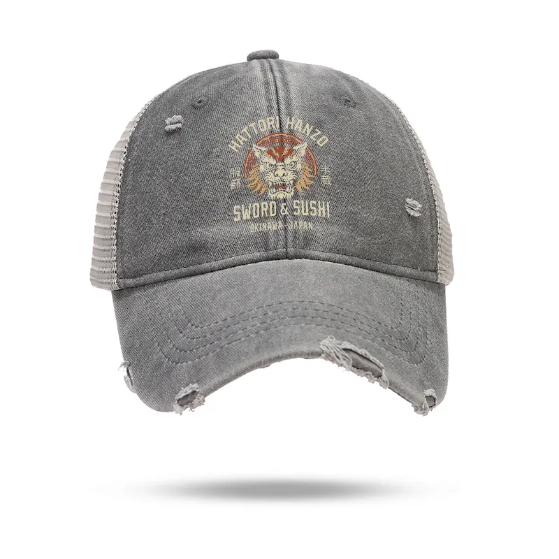 Tokyo-Tiger Hattori Lion Japanese Samurai Trucker Cap