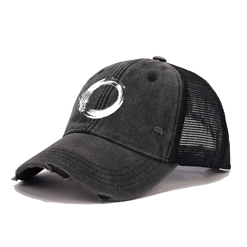 Tokyo-Tiger Dragon's Circle Trucker Cap