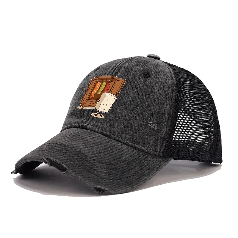 Tokyo-Tiger Sushi Pick Out Clothes Trucker Cap